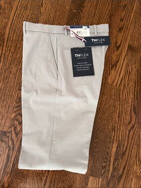 Tommy Hilfiger Men’s Stretch Chino Pants - Light Gray